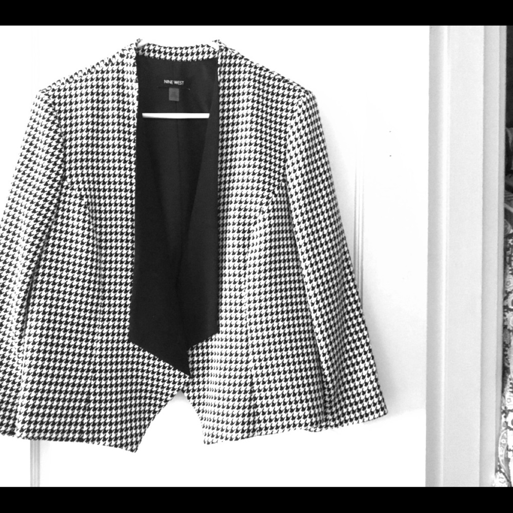 Houndstooth jacket